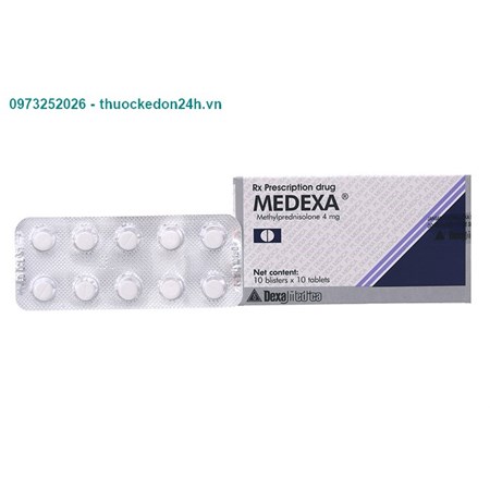 Thuốc Medexa 4mg- Chống viêm