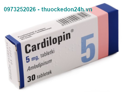 Thuốc Cardilopin 5mg- Điều trị tăng huyết áp
