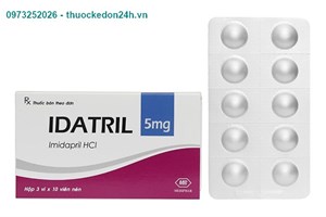 Thuốc Idatril 5mg- Điều trị tăng huyết áp
