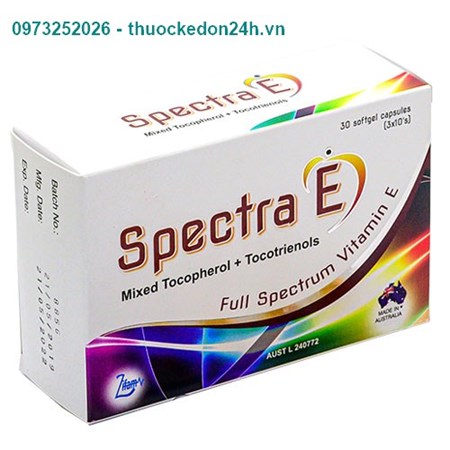 Viên uống SPECTRA E- Hỗ trợ tim mạch