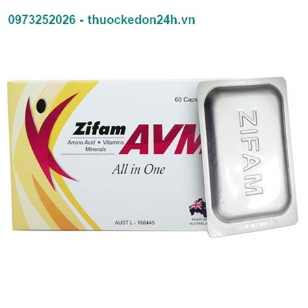 Thuốc Zifam AVM- Bổ sung Vitamin và khoáng chất