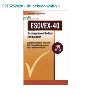 Thuốc Esovex - 40- Điều trị trào ngược dạ dày