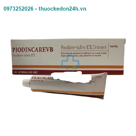 Thuốc Piodincarevb 50g - Phòng và điều trị nhiễm khuẩn da