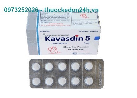 Thuốc Kavasdin 5- Điều trị huyết áp