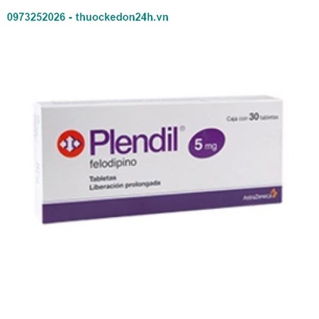 Thuốc Plendil 5mg- Điều trị tăng huyết áp