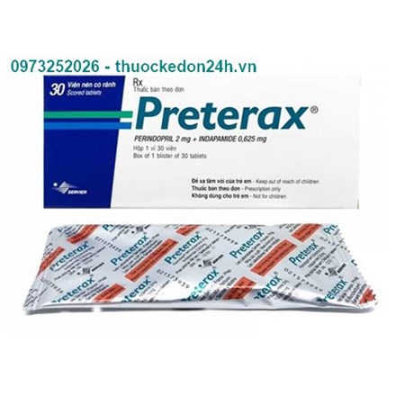 Thuốc Preterax - Tăng huyết áp