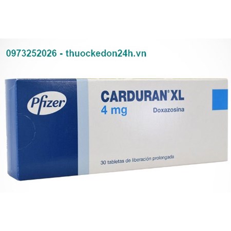 Thuốc Carduran Xl - Điều trị bệnh tiền liệt tuyến