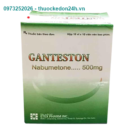 Thuốc Ganteston- Điều trị viêm xương khớp