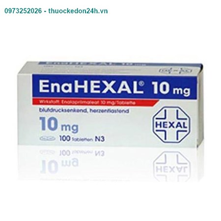 Thuốc Enahexal 10mg- Điều trị huyết áp