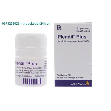 Thuốc Plendil Plus - Điều trị tăng huyết áp