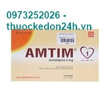 Thuốc Amtim 5mg- Điều trị huyết áp