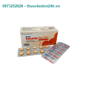 Thuốc SaVi Valsartan Plus HCT 80/12 - Điều trị tăng huyết áp