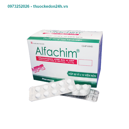 Thuốc Alfachim - Kháng Viêm