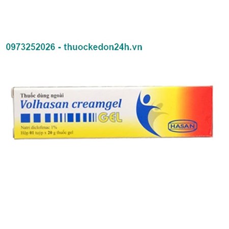 Thuốc Volhasan Creamgel - Điều trị viêm khớp