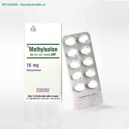 Thuốc Methylsolon 16mg - Chống viêm