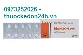 Thuốc Menison 4mg- Thuốc kháng viêm