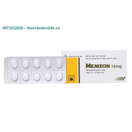 Thuốc Menison 16mg- Thuốc kháng viêm