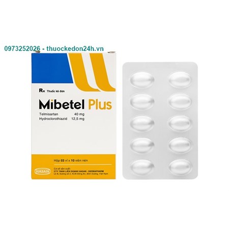 Thuốc Mibetel Plus- Điều trị tăng huyết áp