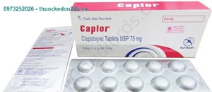 Thuốc Caplor 75mg -Điều trị Tim Mạch