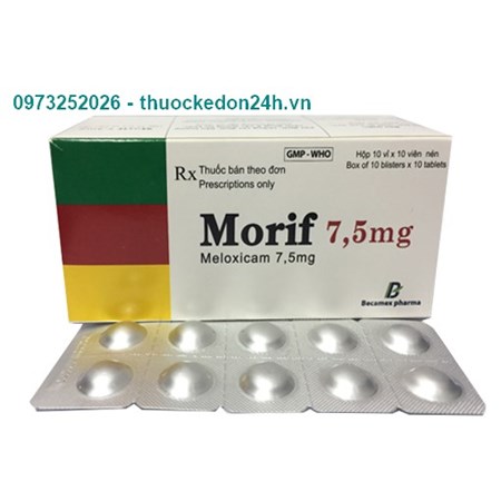Thuốc Morif 7,5mg- Điều trị viêm khớp