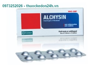 Thuốc Alchysin- Điều trị viêm sưng, phù nề