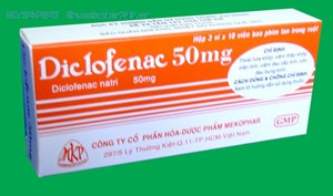 Diclofenac 50mg Mekophar