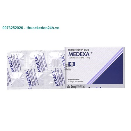 Medexa Tab.16mg - Điều Trị Rối Loạn Dị Ứng Và Chống Viêm
