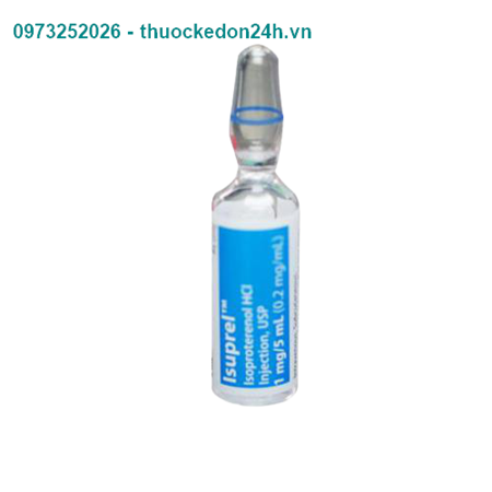 Thuốc Tiêm Isuprel 0,2 Mg/Ml