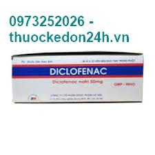 Diclofenac 50mg Dược Phẩm Hà Nội