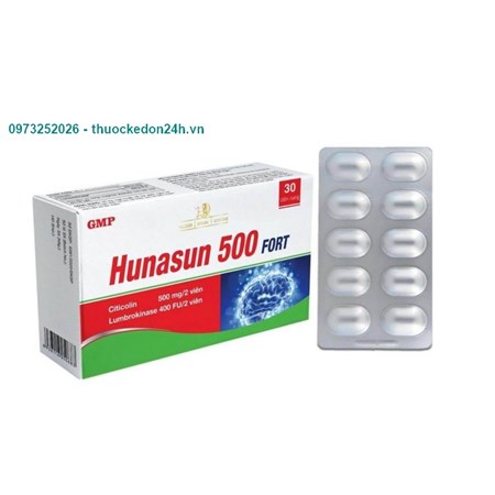 Hunasun 500 Mg- Thuốc Tiêm Tác Động Lên Hệ Thần Kinh Trung Ương