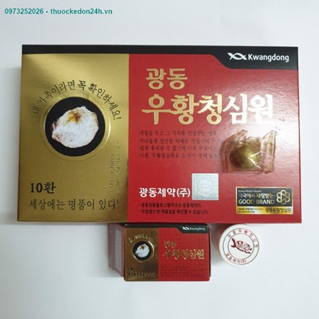 Thuốc An Cung Korea Hộp Đỏ 10 Viên