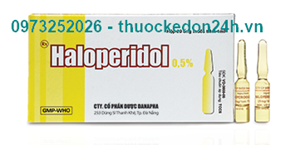 Haloperidol 5% - Dung Dịch Tiêm Truyền Tác Dụng Lên Hệ Thần Kinh