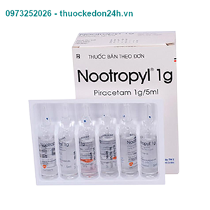 Thuốc Tiêm Nootropyl 1g/5ml - Trị Chứng Chóng Mặt Người Cao Tuổi