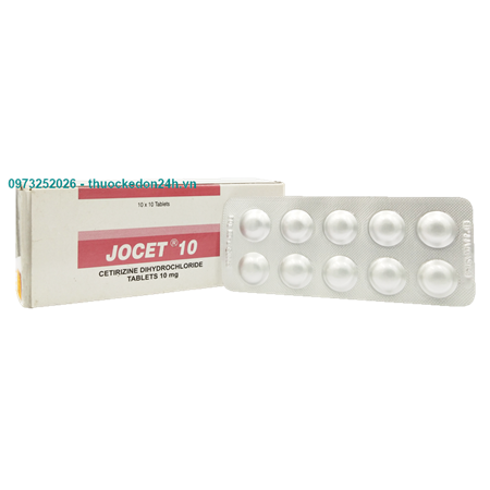 Jocet 10mg - Thuốc Có Tác Dụng Chống Dị Ứng