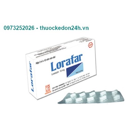 Lorafar - Thuốc Có Tác Dụng Chống Dị Ứng