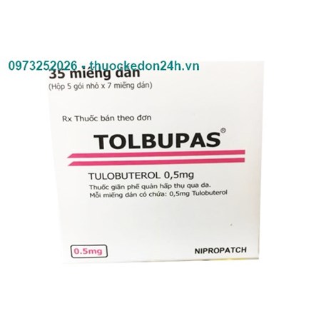 Thuốc Tolbupas 0.5mg