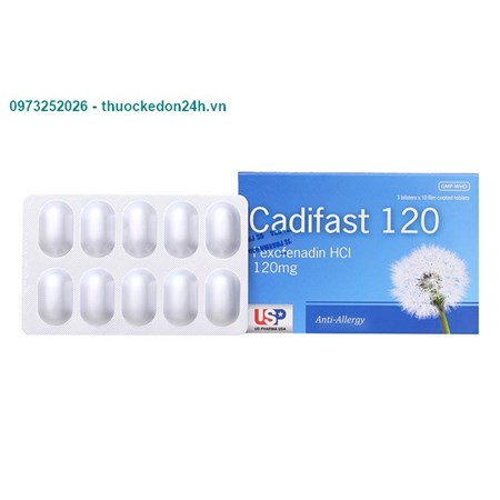 Cadifast 120mg - Thuốc Chống Dị Ứng