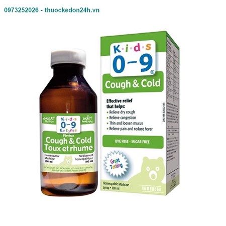 Thuốc Cough Cold Kids - Siro Trị Ho Cho Trẻ Em