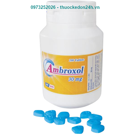 Thuốc Ambroxol 30mg NIC PHARMA 