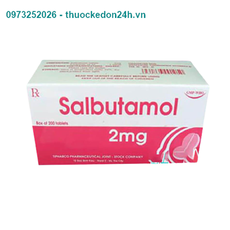 Thuốc Salbutamol Tab.2mg TW1