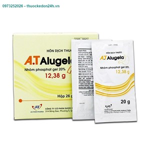 Thuốc A.T Alugela - Chứa Nhôm Phosphate 20% Điều Trị Loét Dạ Dày