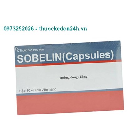 Sobelin Cap.5mg - Thuốc Trị Đau Nửa Đầu, Chóng Mặt Tiền Đình