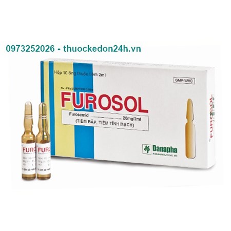 Thuốc Furosol 20mg/2ml