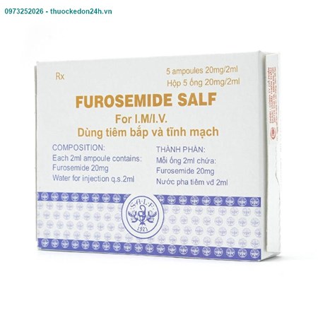 Furosemide Salf 20mg/2ml