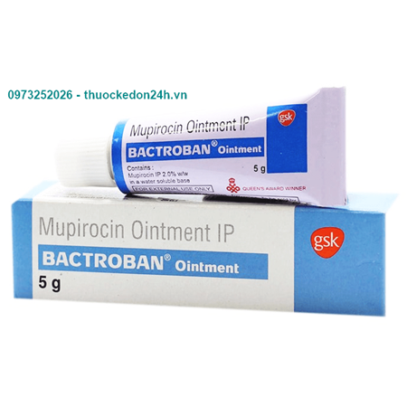 Thuốc Bactroban 5g - Thuốc Da Liễu Trị Nhiễm Trùng Da Do Vi Khuẩn