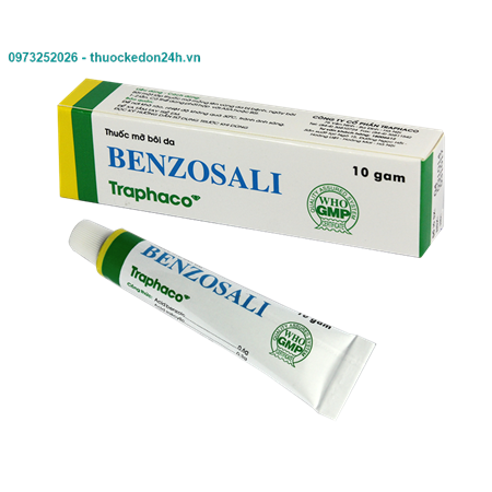 Thuốc Benzosali 10mg - Thuốc Trị Nấm, Lang Ben, Vảy Nến