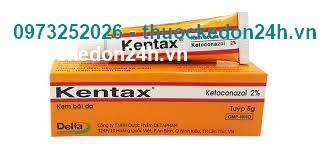 Kentax 2% 5g - Thuốc Da Liễu Trị Nấm Ngoài Da