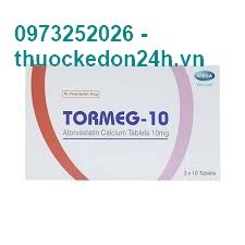 Thuốc Tormeg-10 - Điều trị tăng Cholesterol máu 