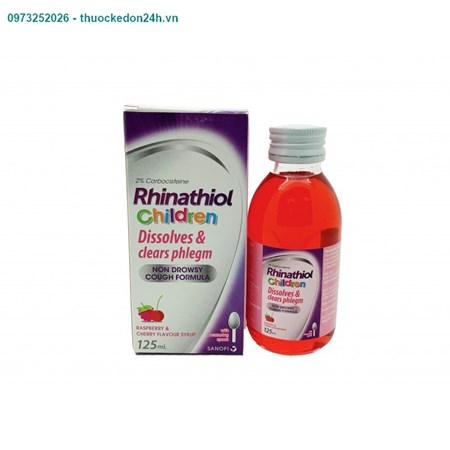 Thuốc Rhinathiol 2% Syrup For Children And Infant