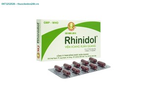 Thuốc Rhinidol - Điều trị viêm xoang hiệu quả 